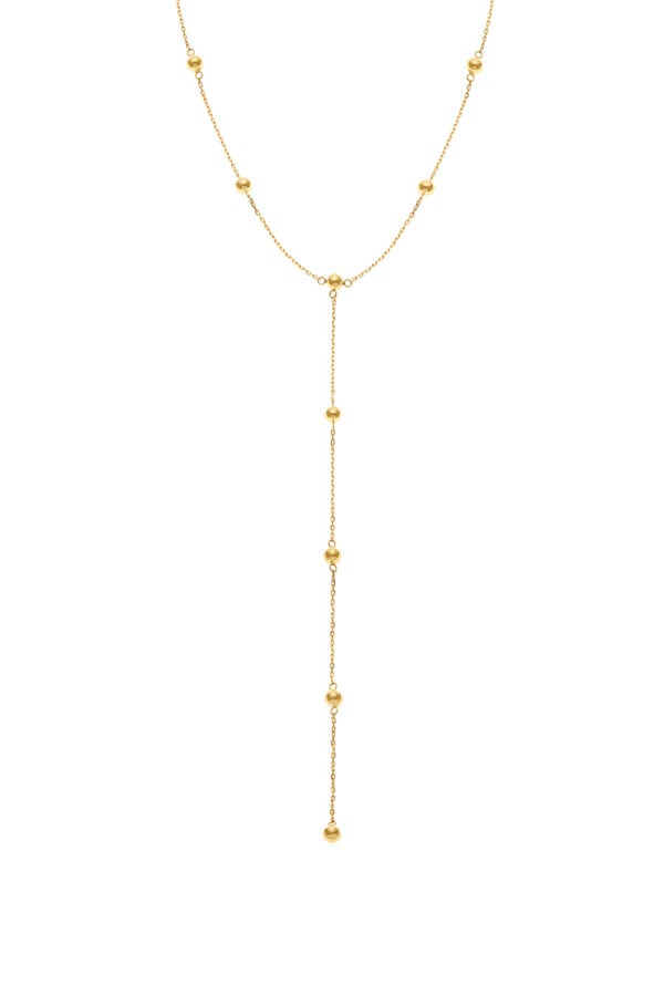 Necklaces Orbs Transformer Necklace, yellow gold with fast delivery from Guzema