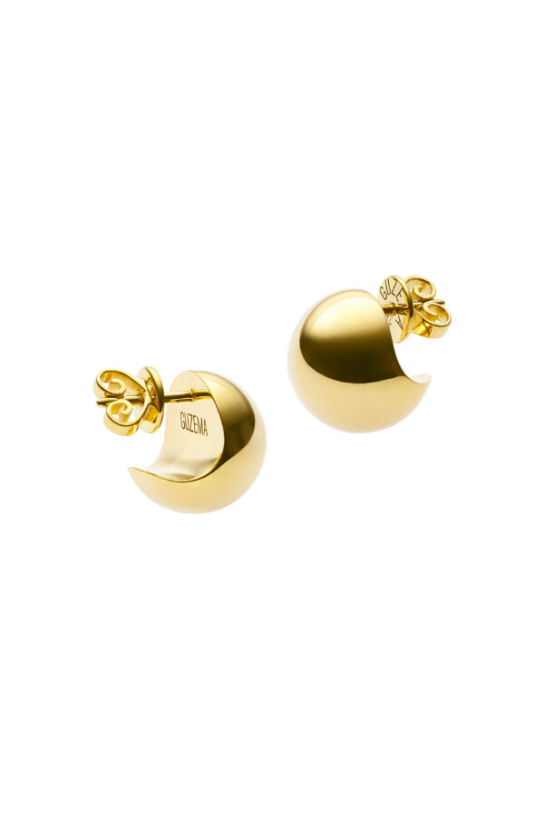 Earrings Mini Orbs Earrings, yellow gold for stylish and elegant looks