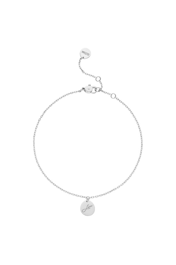 Anklets Love Anklet, white gold crafted with high-quality materials