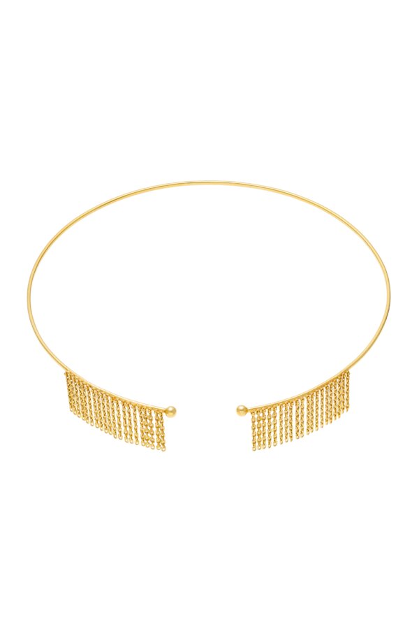Chokers Chainfall Choker, yellow gold available online with unique design