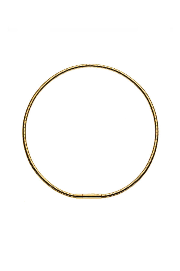 Necklaces Snake Necklace, gold plated silver with fast delivery from Guzema