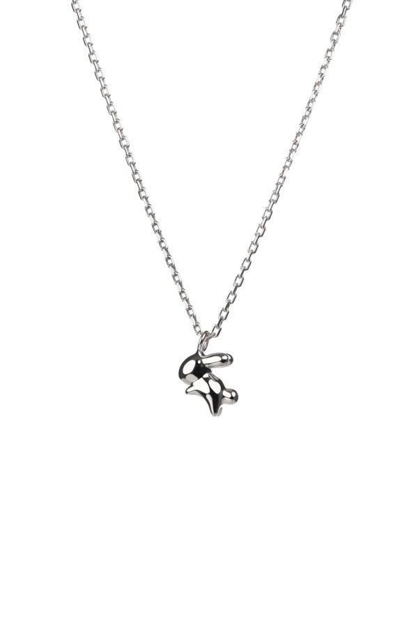 Exclusive Necklaces Rabbit Pendant, white gold from Guzema