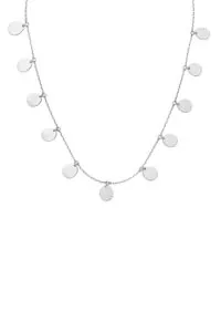 Custom Necklaces Multi Flats Necklace, white gold for a luxurious style