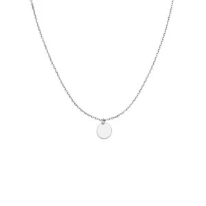 Mono Flat Necklace, white gold