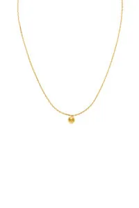 Exclusive Necklaces Mono Orb Necklace, yellow gold from Guzema