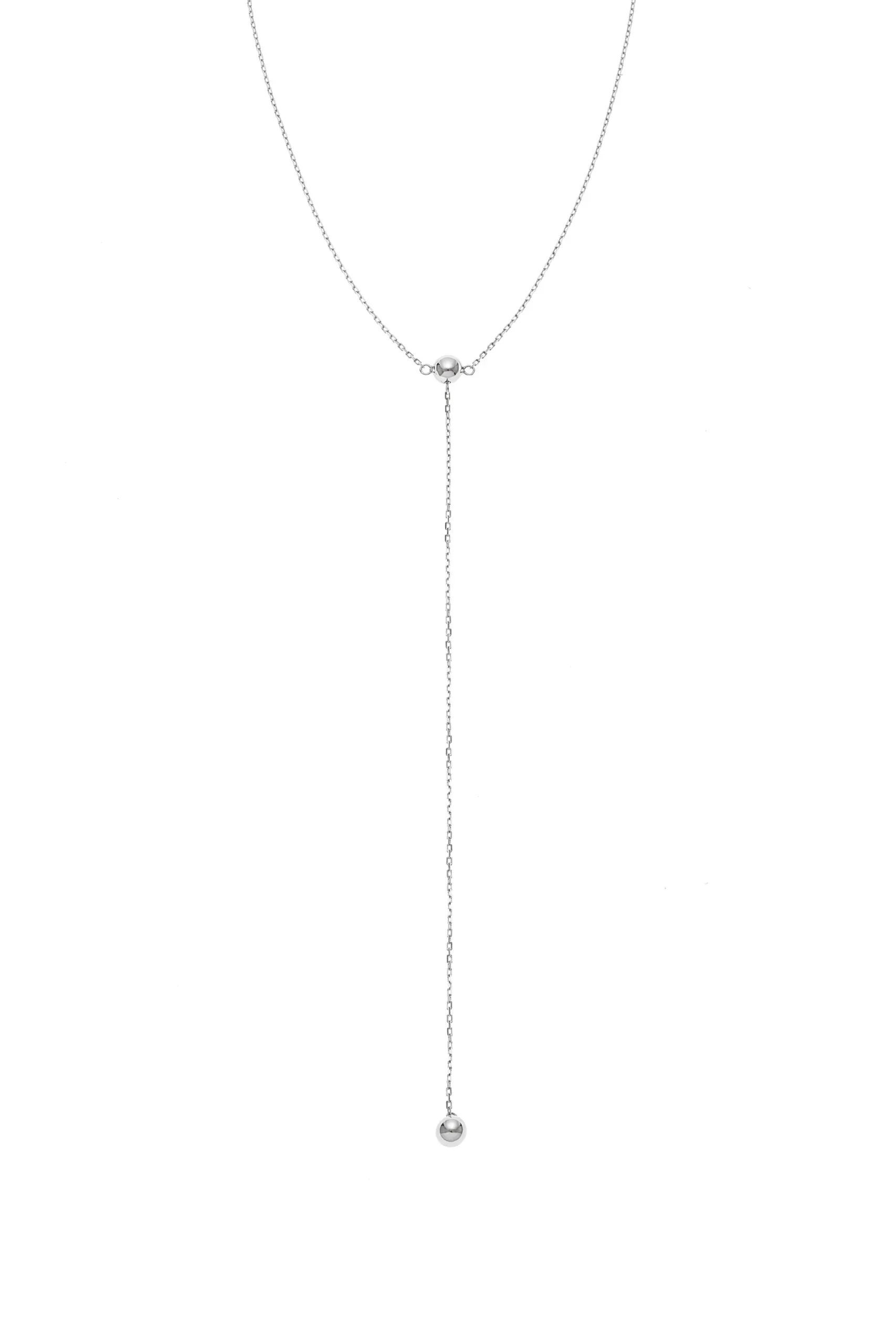 Exclusive Necklaces Duo Transformer Necklace, white gold from Guzema