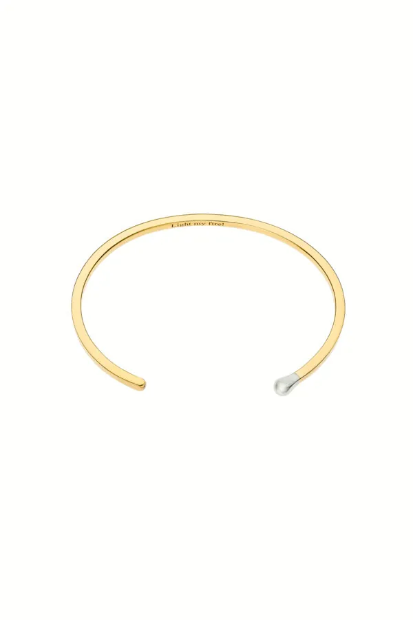 Bracelets Match Bracelet, diamond, yellow gold with modern elegance