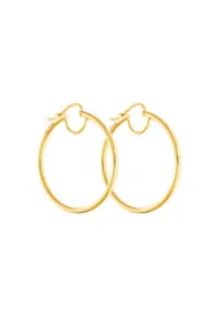 Earrings Mini Hoops Earrings, yellow gold for a unique and sophisticated look
