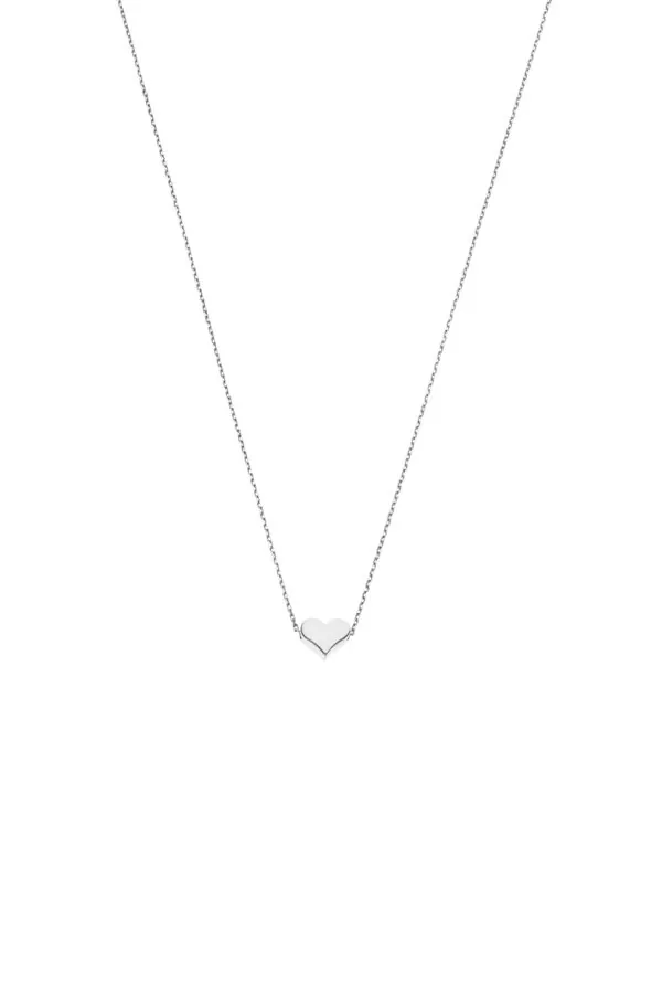 Necklaces Heart Necklace, white gold with fast delivery from Guzema