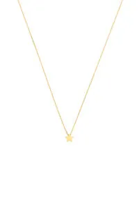 Necklaces Star Necklace, yellow gold with fast delivery from Guzema