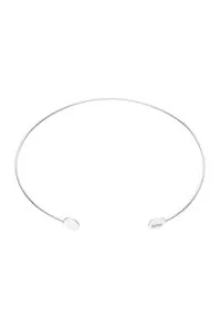 Chokers Flats choker, white gold with a unique touch from Guzema