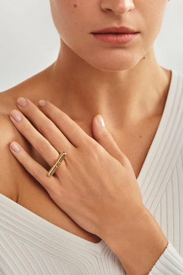 Rings Capsule Ring, yellow gold available online with expert craftsmanship