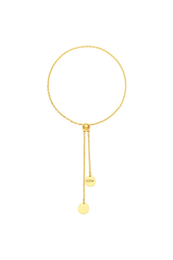 Bracelets Flats Transformer Bracelet, yellow gold for everyday elegance