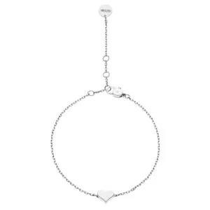 Heart Bracelet, white gold