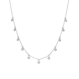 Multi Diamonds Necklace, white gold