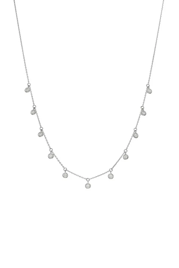 Exclusive Necklaces Multi Diamonds Necklace, white gold from Guzema