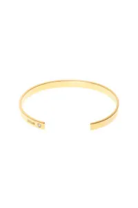 Bracelets Arc Bracelet, diamonds, yellow gold for everyday elegance