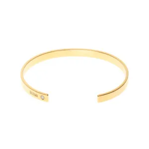 Arc Bracelet, diamonds, yellow gold