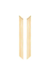 Earrings Chainfall Earrings, diamonds, yellow gold for stylish and elegant looks