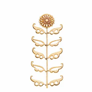 Blossom Brooch, silver