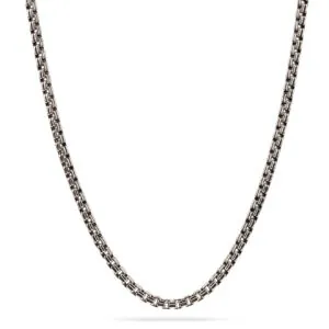 Venetian Double Chain, silver