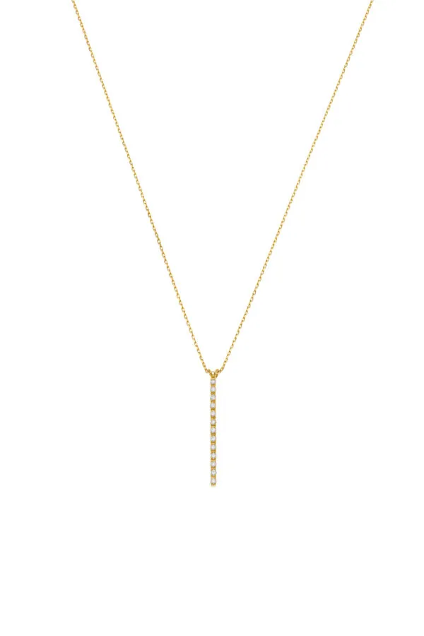 Necklaces Multi Diamonds Necklace, yellow  gold with fast delivery from Guzema