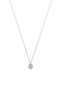 Exclusive Necklaces Mono Flat Necklace, diamonds, white gold from Guzema