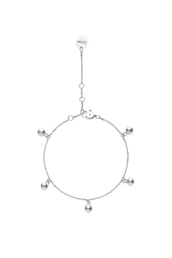 Bracelets Quintet Bracelet, white gold with high-end craftsmanship from Guzema