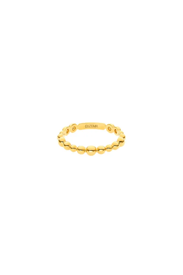 Rings Beads Ring, yellow gold with modern design available now