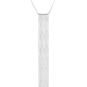 Chainfall Necklace, white gold