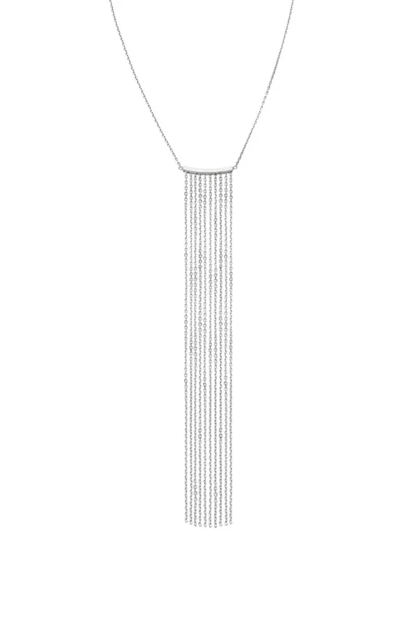 Exclusive Necklaces Chainfall Necklace, white gold from Guzema