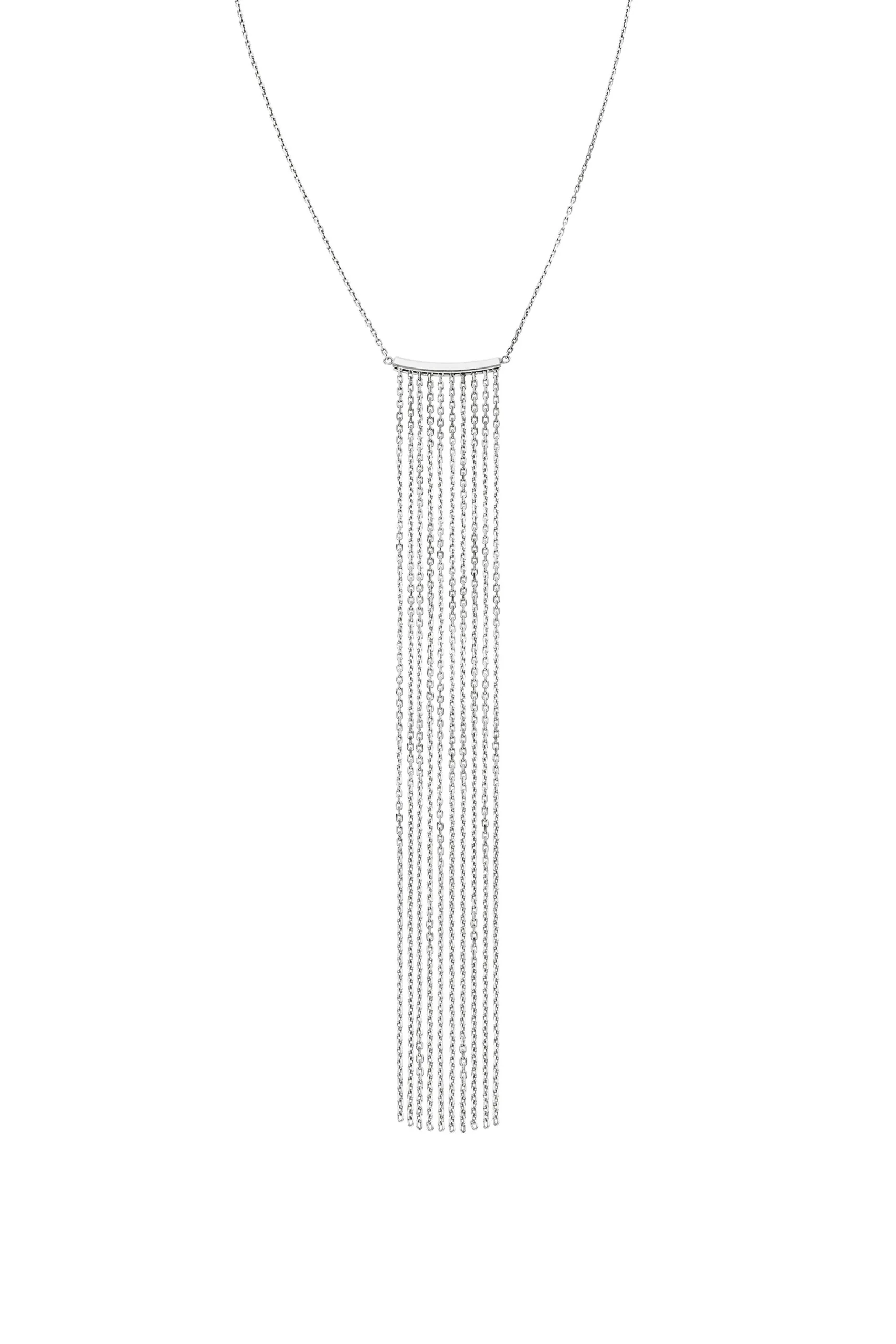 Exclusive Necklaces Chainfall Necklace, white gold from Guzema