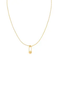 Necklaces Pin Necklace, yellow gold with fast delivery from Guzema