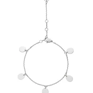 Flats Quintet Bracelet, white gold