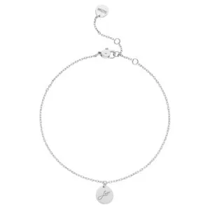 Love Anklet, white gold
