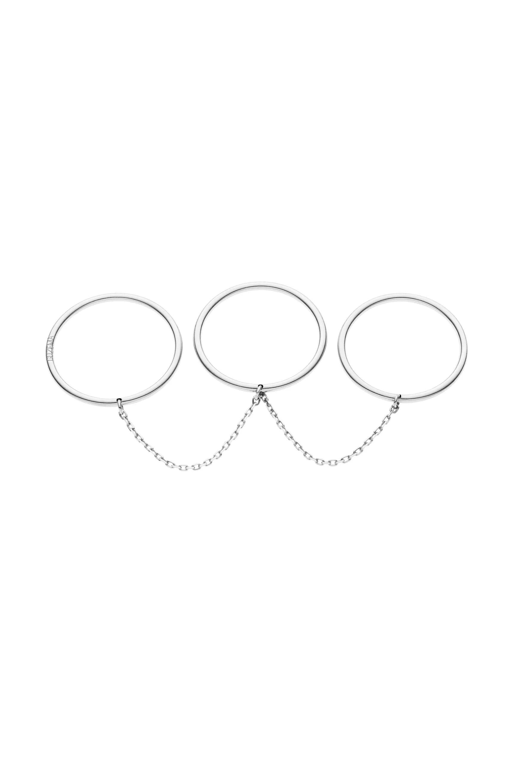 Rings Trio Band Ring, white gold with modern design available now