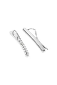 Earrings Bold Arc Earrings, white gold with timeless design by Guzema
