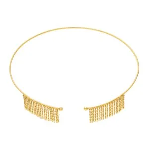Chainfall Choker, yellow gold