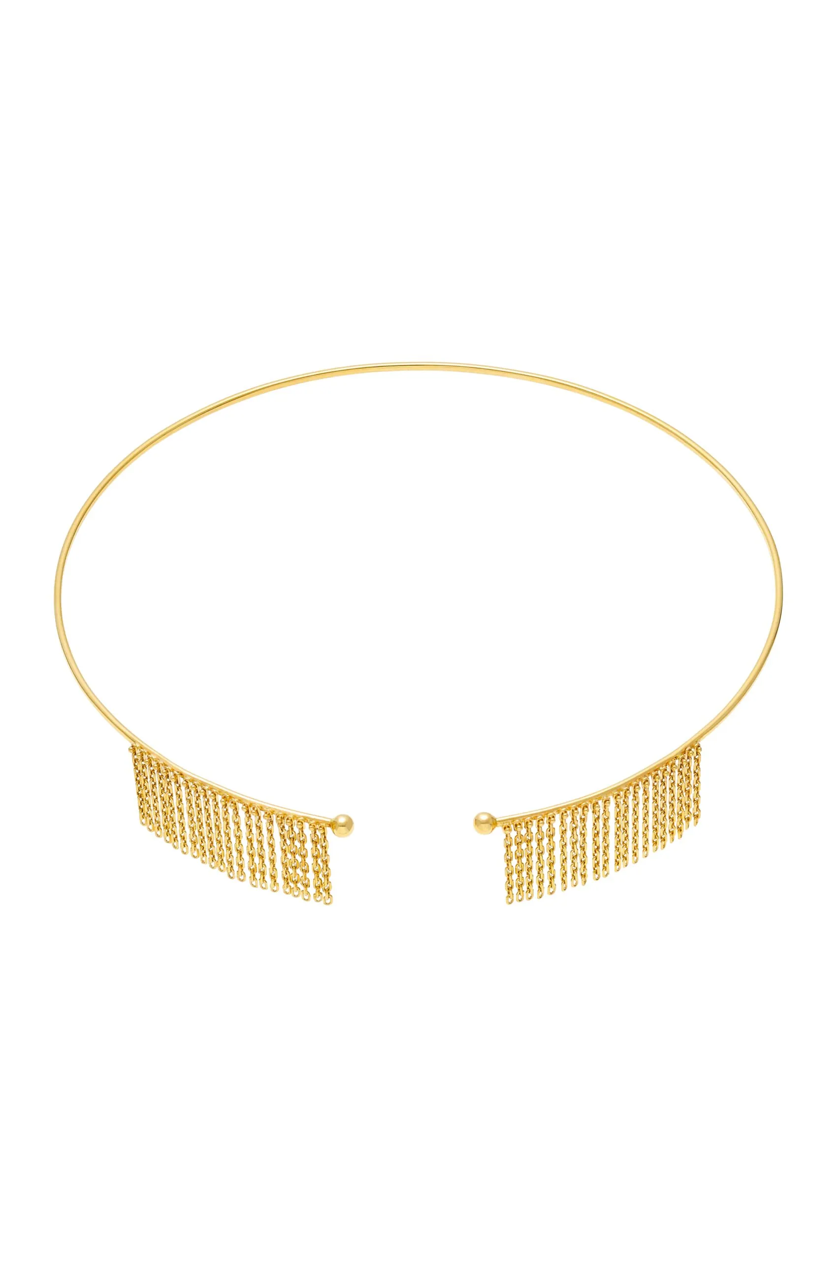 Chokers Chainfall Choker, yellow gold available online with unique design