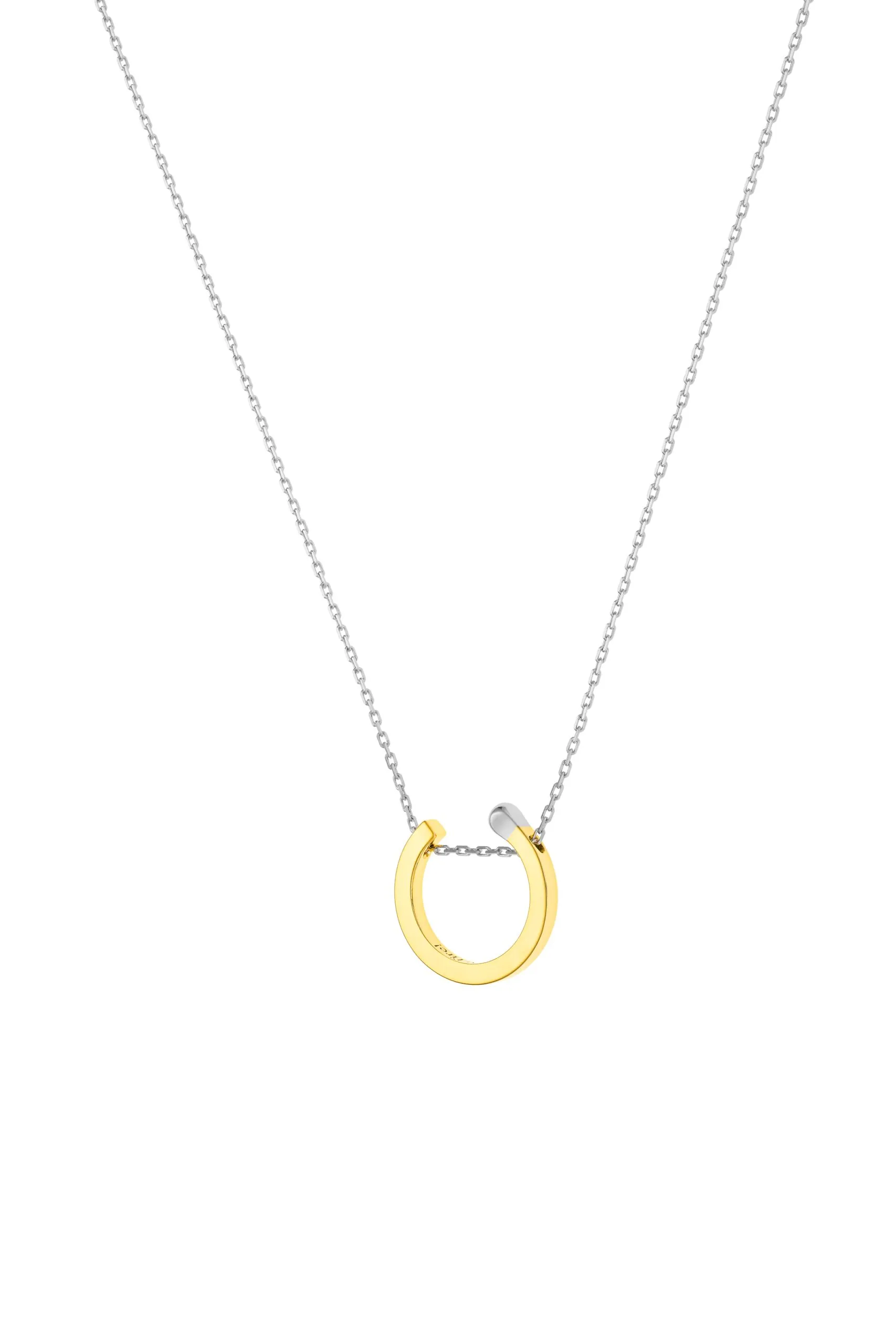 Exclusive Necklaces Round Match Necklace, yellow gold from Guzema