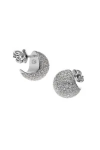 Earrings Mini Orbs Earrings, diamonds, white gold for a unique and sophisticated look