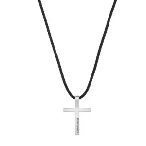 Cross, white gold