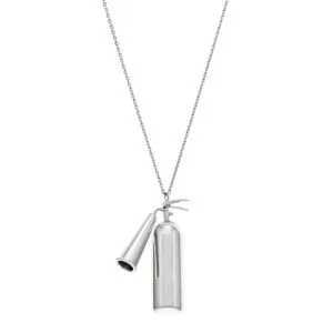 Bold Extinguisher Pendant, white gold