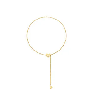 Heart Transformer Bracelet, yellow gold