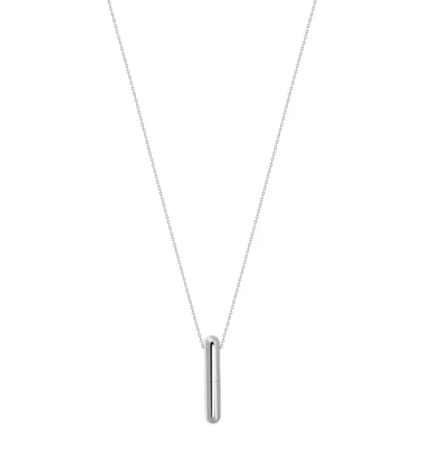 Exclusive Necklaces Mini Capsule Necklace, white gold from Guzema