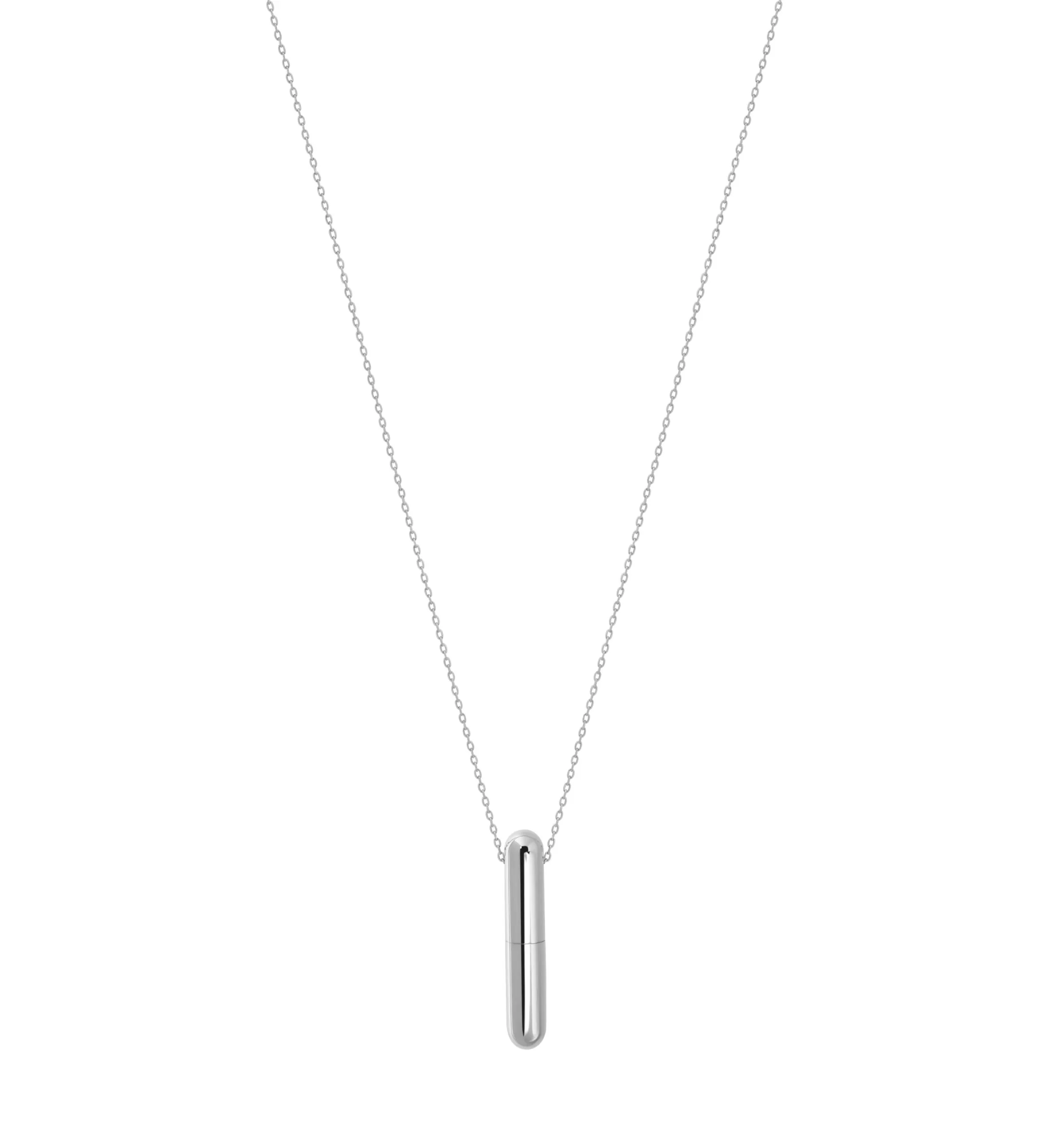 Exclusive Necklaces Mini Capsule Necklace, white gold from Guzema