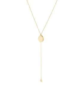 Exclusive Necklaces Oval Locket Necklace, yellow gold from Guzema