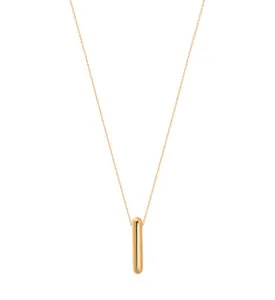 Exclusive Necklaces Mini Capsule Necklace, yellow gold from Guzema