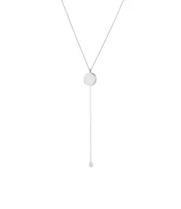 Necklaces Round Locket Necklace, white gold with fast delivery from Guzema