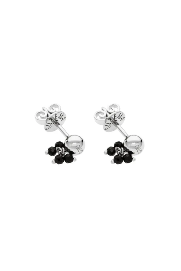 Earrings Tetra Gem Earrings, white gold for stylish and elegant looks
